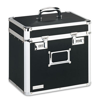 Vaultz® Locking File Chest, Letter Files, 13.5" X 10.5" X 13.25", Black freeshipping - TVN Wholesale